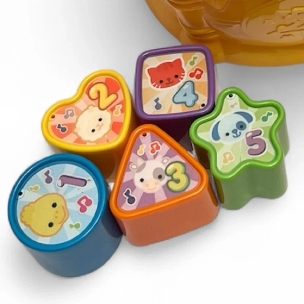 VTech Electronic Sort & Discover Drum Shapes Numbers Animals Music 6M+ Learning